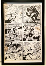 Load image into Gallery viewer, Amazing Spider-Man #84 pg. 11 11x17 FRAMED Original Art Poster Marvel Comics
