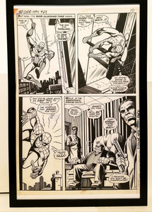 Amazing Spider-Man #69 pg. 7 John Romita 11x17 FRAMED Original Art Poster Marvel Comics