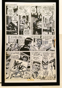 Amazing Spider-Man #113 pg. 19 11x17 FRAMED Original Art Poster Marvel Comics