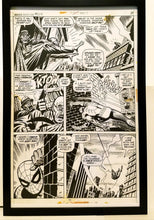 Load image into Gallery viewer, Amazing Spider-Man #112 pg. 11 John Romita 11x17 FRAMED Original Art Poster Marvel Comics
