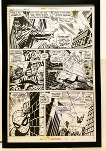Amazing Spider-Man #112 pg. 11 John Romita 11x17 FRAMED Original Art Poster Marvel Comics