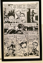 Load image into Gallery viewer, Amazing Spider-Man #115 pg. 27 by John Romita 11x17 FRAMED Original Art Poster Marvel Comics
