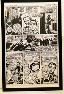 Amazing Spider-Man #115 pg. 27 by John Romita 11x17 FRAMED Original Art Poster Marvel Comics