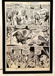Amazing Spider-Man #67 pg. 8 John Romita 11x17 FRAMED Original Art Poster Marvel Comics Poster