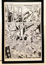 Load image into Gallery viewer, Amazing Spider-Man #84 pg. 4 11x17 FRAMED Original Art Poster Marvel Comics
