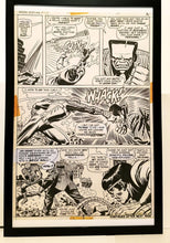 Load image into Gallery viewer, Amazing Spider-Man #114 pg. 3 11x17 FRAMED Original Art Poster Marvel Comics

