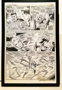 Amazing Spider-Man #71 pg. 18 John Romita 11x17 FRAMED Original Art Poster Marvel Comics