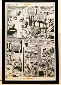 Amazing Spider-Man #106 pg. 8 John Romita 11x17 FRAMED Original Art Poster Marvel Comics