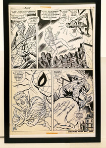 Amazing Spider-Man #109 pg. 5 John Romita 11x17 FRAMED Original Art Poster Marvel Comics
