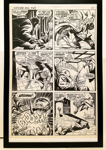 Amazing Spider-Man #69 pg. 16 John Romita 11x17 FRAMED Original Art Poster Marvel Comics