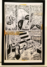 Load image into Gallery viewer, Amazing Spider-Man #114 pg. 28 11x17 FRAMED Original Art Poster Marvel Comics
