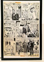Load image into Gallery viewer, Amazing Spider-Man #109 pg. 15 John Romita 11x17 FRAMED Original Art Poster Marvel Comics
