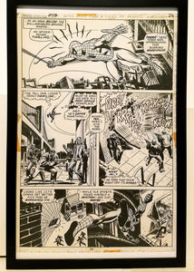 Amazing Spider-Man #112 pg. 26 John Romita 11x17 FRAMED Original Art Poster Marvel Comics