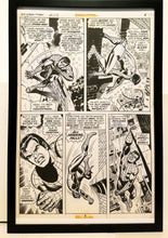 Load image into Gallery viewer, Amazing Spider-Man #113 pg. 6 11x17 FRAMED Original Art Poster Marvel Comics
