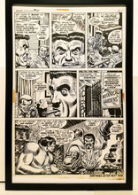 Load image into Gallery viewer, Amazing Spider-Man #111 pg. 9 John Romita 11x17 FRAMED Original Art Poster Marvel Comics
