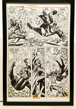 Load image into Gallery viewer, Amazing Spider-Man #108 pg. 5 by John Romita 11x17 FRAMED Original Art Poster Marvel Comics
