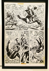 Amazing Spider-Man #108 pg. 5 by John Romita 11x17 FRAMED Original Art Poster Marvel Comics