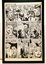 Load image into Gallery viewer, Amazing Spider-Man #69 pg. 6 John Romita 11x17 FRAMED Original Art Poster Marvel Comics
