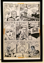 Load image into Gallery viewer, Amazing Spider-Man #114 pg. 19 11x17 FRAMED Original Art Poster Marvel Comics

