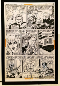 Amazing Spider-Man #114 pg. 19 11x17 FRAMED Original Art Poster Marvel Comics