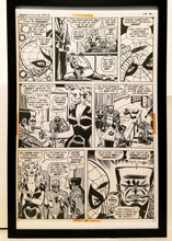 Load image into Gallery viewer, Amazing Spider-Man #114 pg. 10 11x17 FRAMED Original Art Poster Marvel Comics
