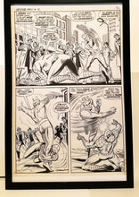 Load image into Gallery viewer, Amazing Spider-Man #71 pg. 16 John Romita 11x17 FRAMED Original Art Poster Marvel Comics
