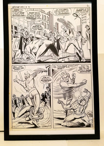 Amazing Spider-Man #71 pg. 16 John Romita 11x17 FRAMED Original Art Poster Marvel Comics