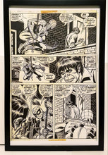 Load image into Gallery viewer, Amazing Spider-Man #110 pg. 5 John Romita 11x17 FRAMED Original Art Poster Marvel Comics
