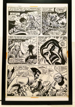 Load image into Gallery viewer, Amazing Spider-Man #111 pg. 4 John Romita 11x17 FRAMED Original Art Poster Marvel Comics
