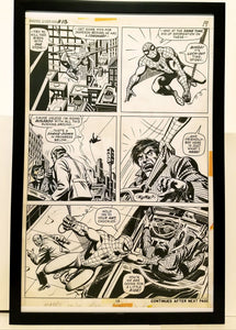 Amazing Spider-Man #112 pg. 19 John Romita 11x17 FRAMED Original Art Poster Marvel Comics
