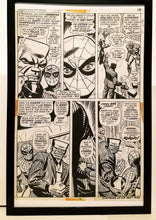 Load image into Gallery viewer, Amazing Spider-Man #114 pg. 15 11x17 FRAMED Original Art Poster Marvel Comics
