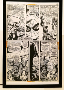 Amazing Spider-Man #114 pg. 15 11x17 FRAMED Original Art Poster Marvel Comics