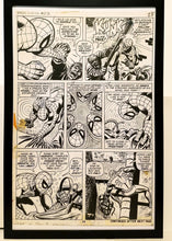 Load image into Gallery viewer, Amazing Spider-Man #112 pg. 28 John Romita 11x17 FRAMED Original Art Poster Marvel Comics

