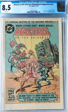 Load image into Gallery viewer, Masters of the Universe Promotional CGC 8.5 (1982, DC Comics) - 2nd He-Man app.
