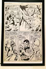 Load image into Gallery viewer, Silver Surfer #5 pg. 7 by John &amp; Sal Buscema 11x17 FRAMED Original Art Poster Marvel Comics
