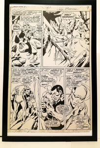 Silver Surfer #5 pg. 7 by John & Sal Buscema 11x17 FRAMED Original Art Poster Marvel Comics