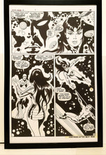 Load image into Gallery viewer, Silver Surfer #8 pg. 15 by John Buscema 11x17 FRAMED Original Art Poster Marvel Comics
