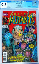 Load image into Gallery viewer, Cable #150 CGC 9.8 - New Mutants 87 homage lenticular variant cover (Marvel Comics, 2017)
