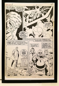 Silver Surfer #5 pg. 21 by John & Sal Buscema 11x17 FRAMED Original Art Poster Marvel Comics