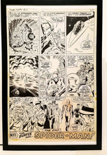 Load image into Gallery viewer, Silver Surfer #13 pg. 21 by John Buscema 11x17 FRAMED Original Art Poster Marvel Comics
