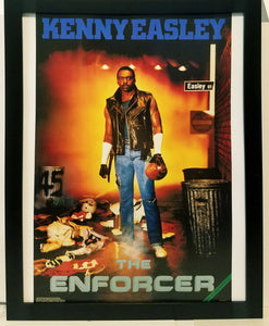 Kenny Easley Seahawks Costacos Brothers 8.5x11 FRAMED Print Vintage 80s Poster