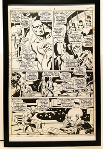 Silver Surfer #6 pg. 30 by John & Sal Buscema 11x17 FRAMED Original Art Poster Marvel Comics