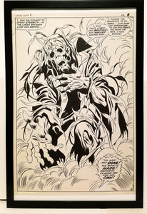 Silver Surfer #8 pg. 8 by John Buscema 11x17 FRAMED Original Art Poster Marvel Comics