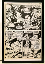 Load image into Gallery viewer, Silver Surfer #5 pg. 24 by John &amp; Sal Buscema 11x17 FRAMED Original Art Poster Marvel Comics
