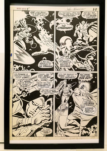 Silver Surfer #5 pg. 24 by John & Sal Buscema 11x17 FRAMED Original Art Poster Marvel Comics