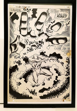 Load image into Gallery viewer, Silver Surfer #1 pg. 33 by John Buscema 11x17 FRAMED Original Art Poster Marvel Comics
