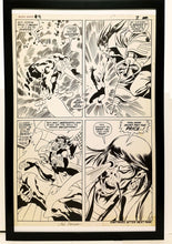 Load image into Gallery viewer, Silver Surfer #9 pg. 6 by John Buscema 11x17 FRAMED Original Art Poster Marvel Comics
