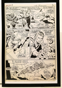 Silver Surfer #5 pg. 2 by John & Sal Buscema 11x17 FRAMED Original Art Poster Marvel Comics