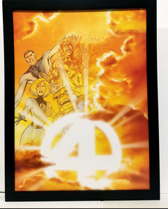 Fantastic Four by Alan Davis 9x12 FRAMED Art Print Marvel Comics Poster