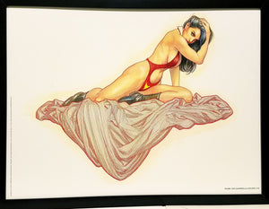 Vampirella 12x16 FRAMED Art Print by Frank Cho (from #1) NEW comic poster